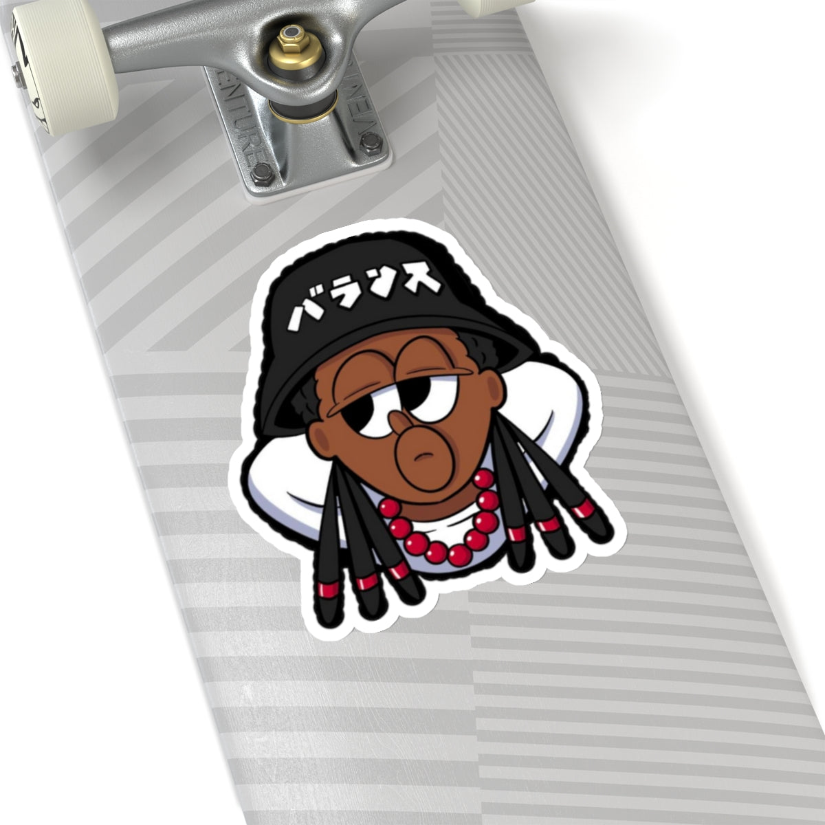 バランス君 Long Kiss-Cut Stickers