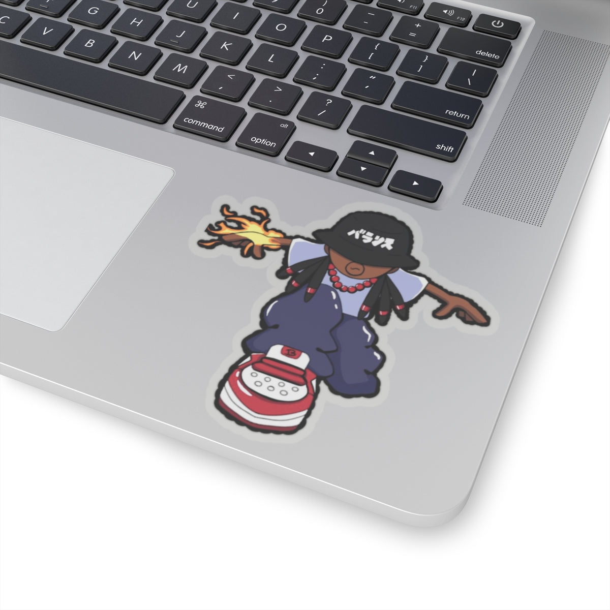 Balance Kun Flame Kiss-Cut Stickers