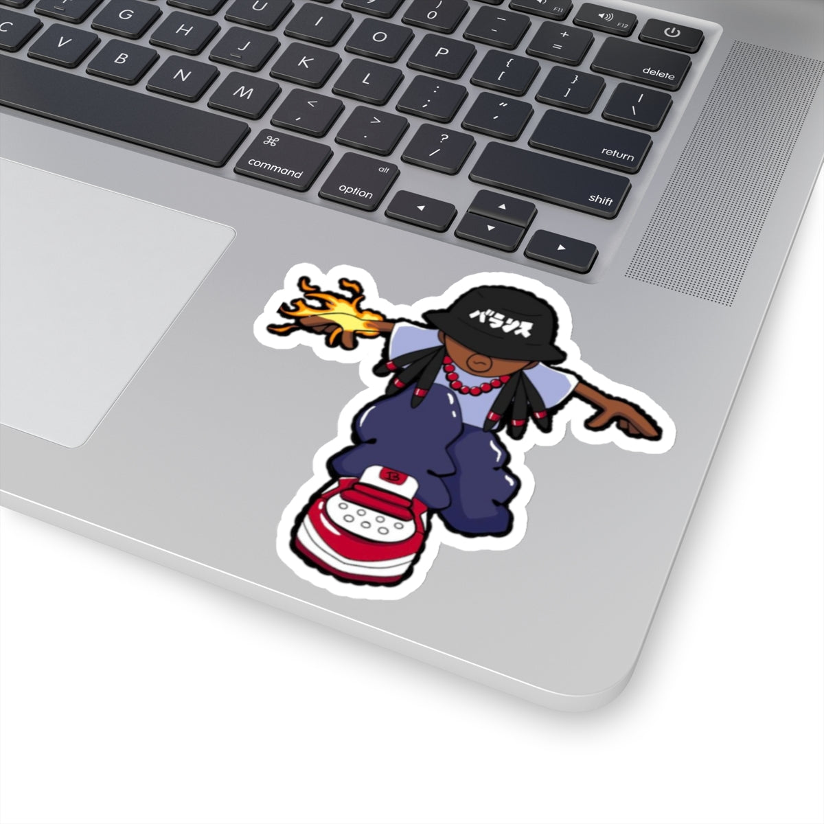 Balance Kun Flame Kiss-Cut Stickers