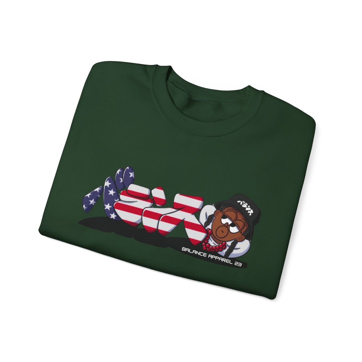 バラちゃん Unisex Heavy Blend™ Crewneck Sweatshirt