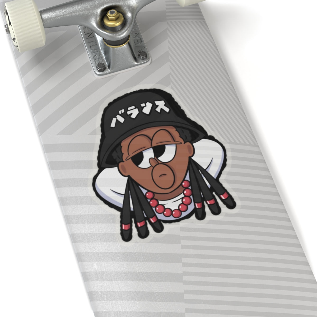 バランス君 Long Kiss-Cut Stickers