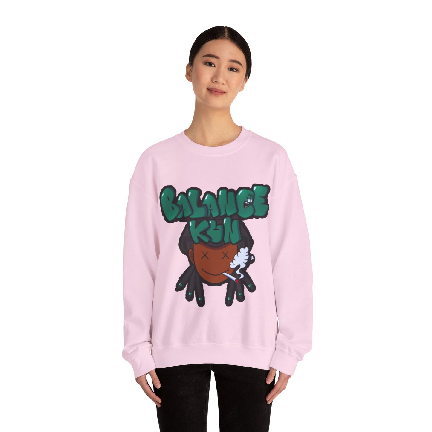 BALANCE KUN Unisex Heavy Blend™ Crewneck Sweatshirt