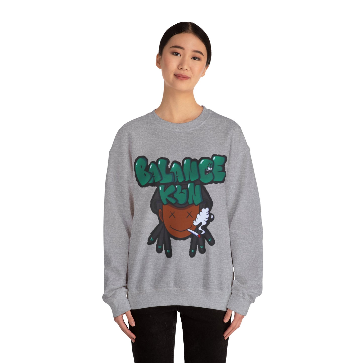 BALANCE KUN Unisex Heavy Blend™ Crewneck Sweatshirt