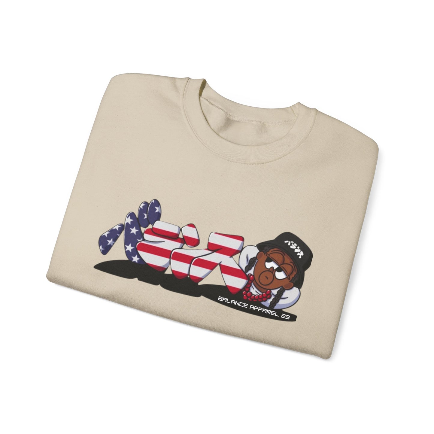 バラちゃん Unisex Heavy Blend™ Crewneck Sweatshirt