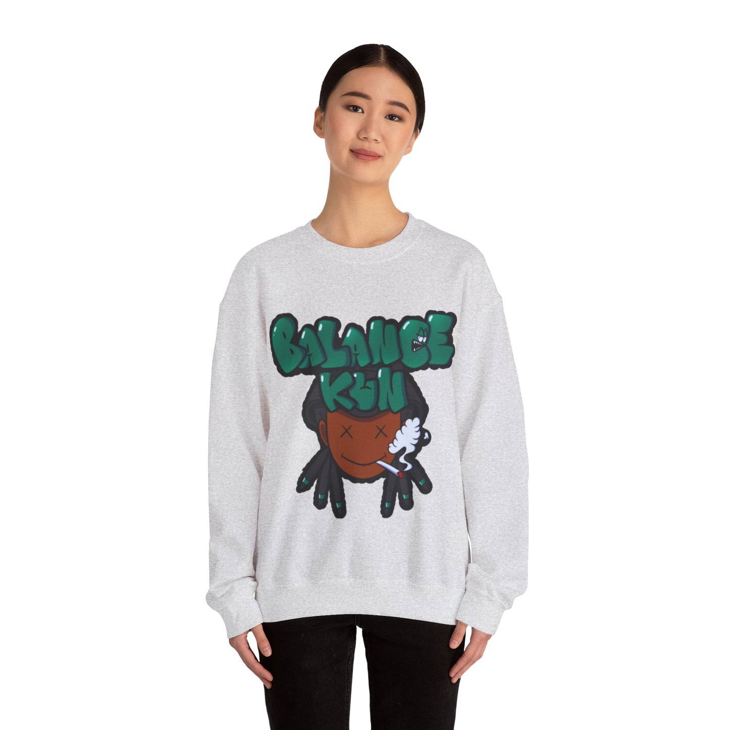 BALANCE KUN Unisex Heavy Blend™ Crewneck Sweatshirt