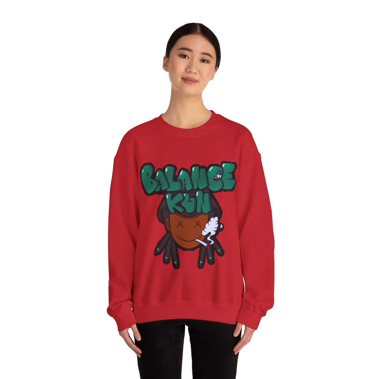 BALANCE KUN Unisex Heavy Blend™ Crewneck Sweatshirt