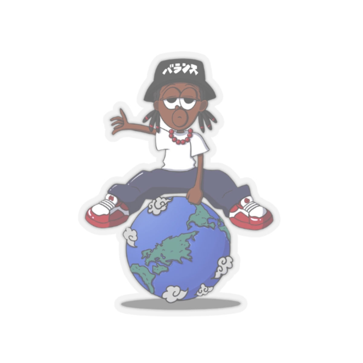World Balance Kun Kiss-Cut Stickers