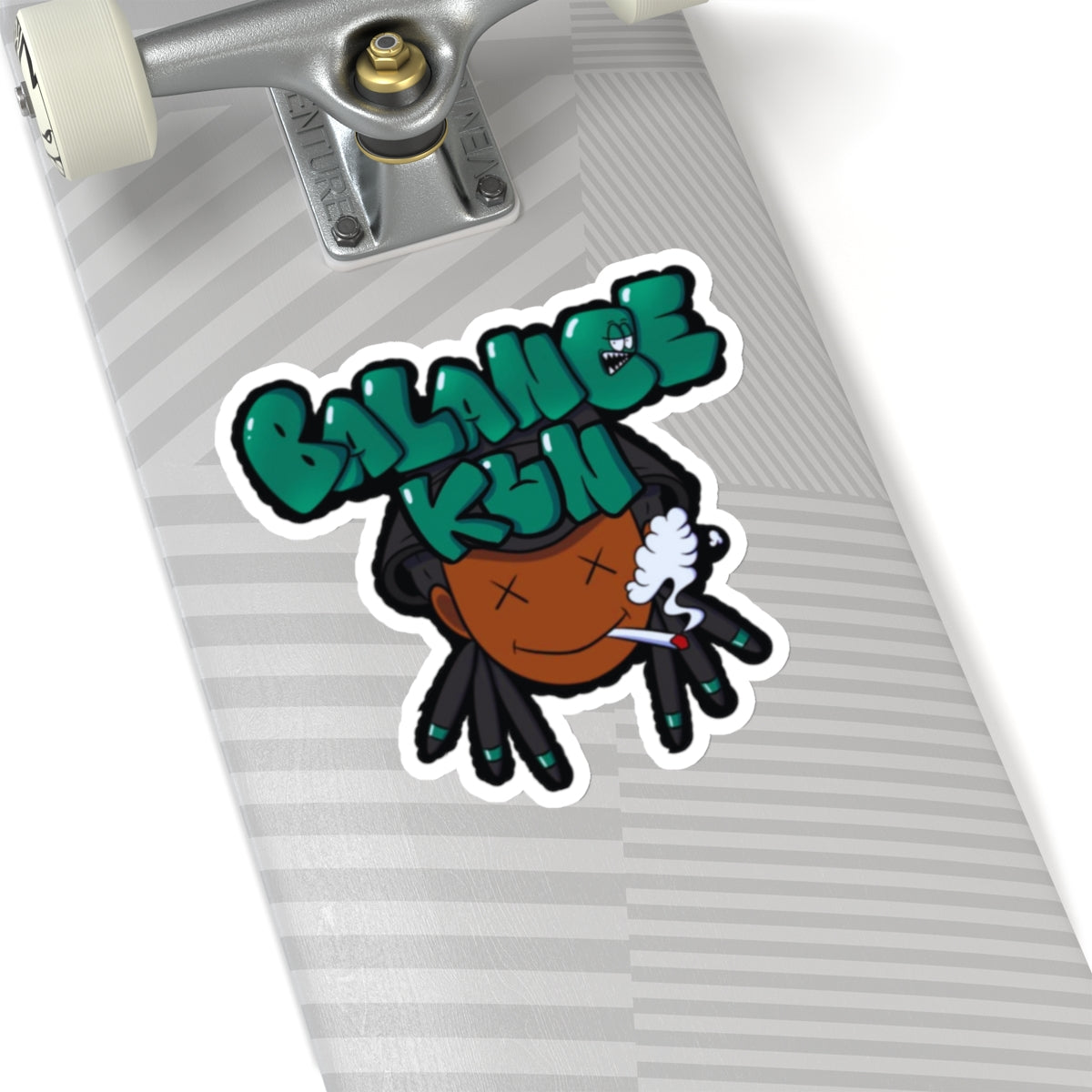 Balance-Kun Smoking Kiss-Cut Stickers