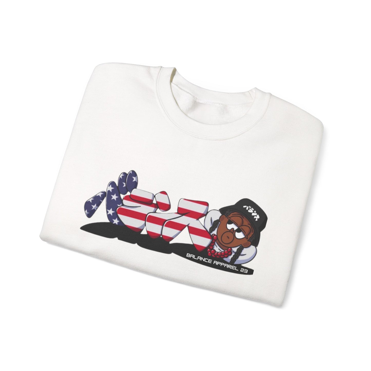 バラちゃん Unisex Heavy Blend™ Crewneck Sweatshirt