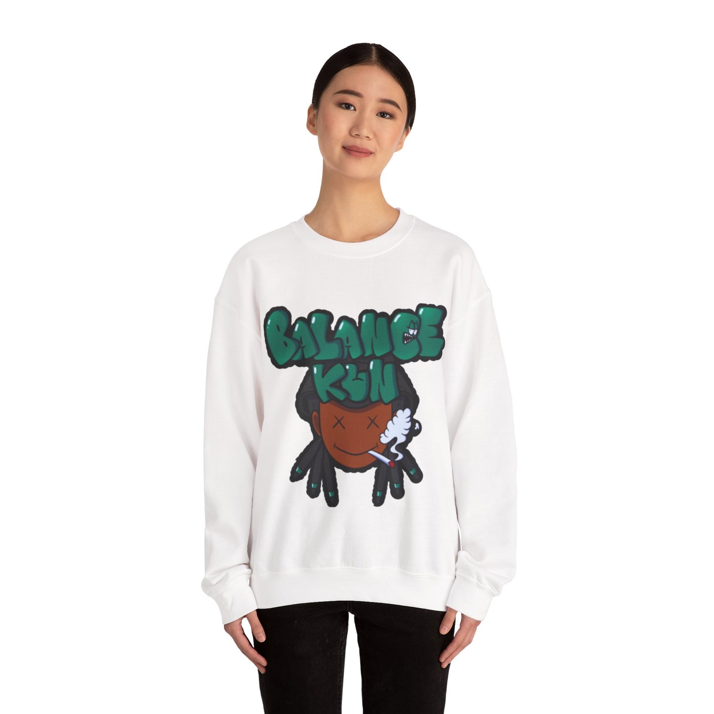 BALANCE KUN Unisex Heavy Blend™ Crewneck Sweatshirt