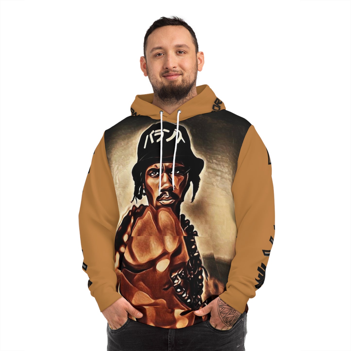バランス君Fashion Hoodie (AOP)