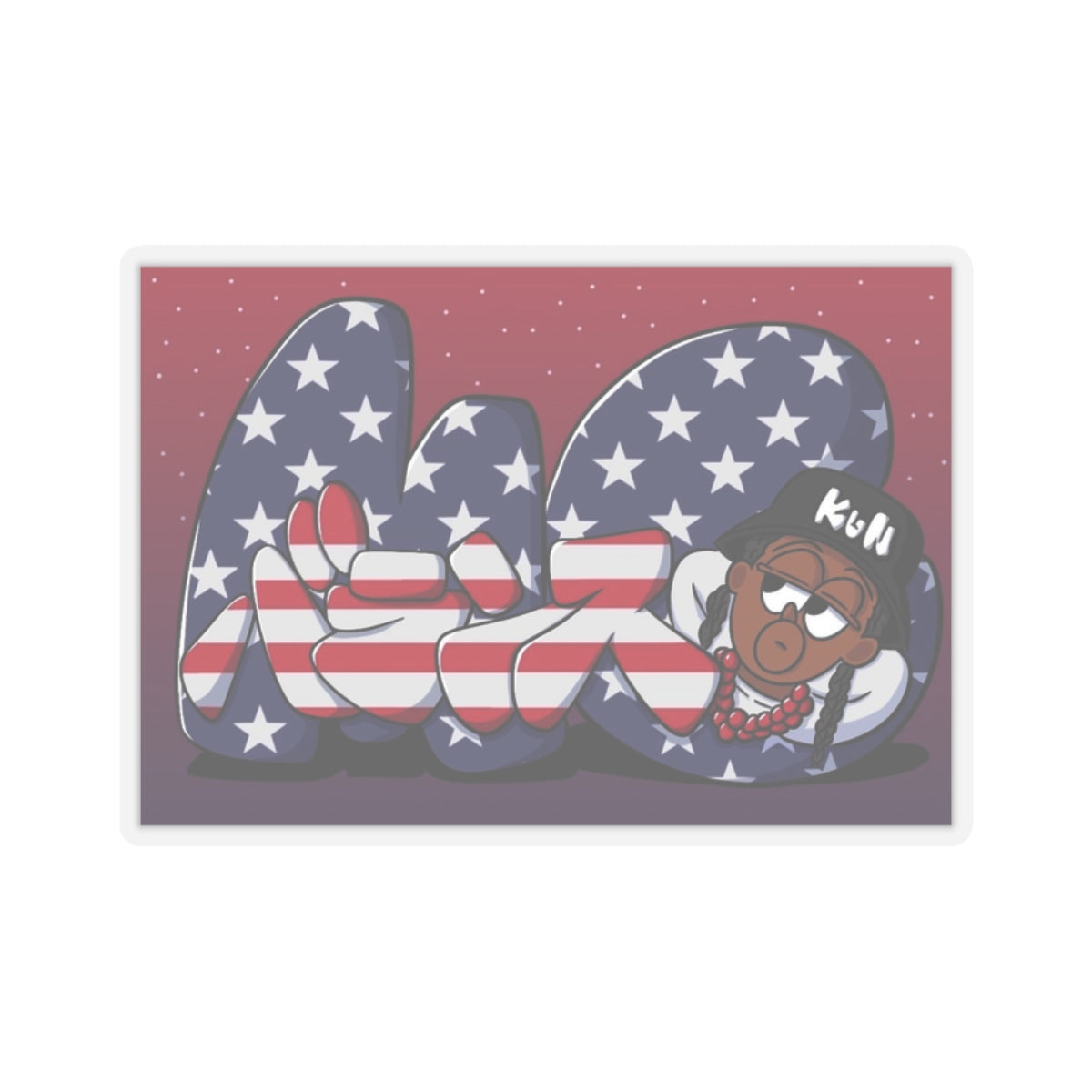 Matcha Gai Balance Kun Kiss-Cut Stickers