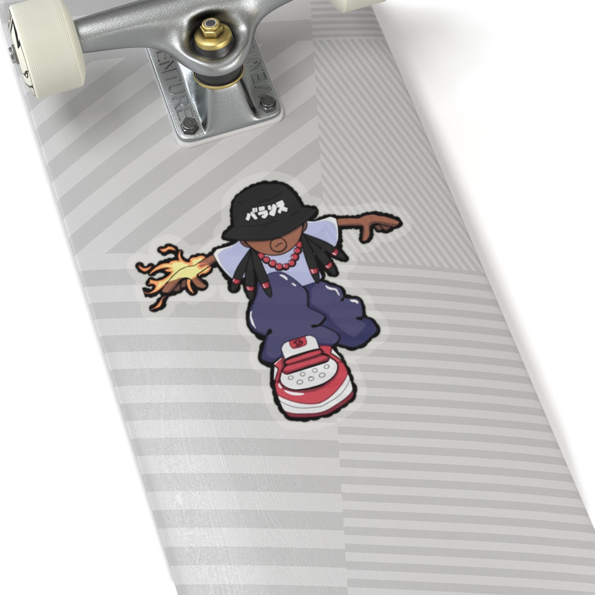 Balance Kun Flame Kiss-Cut Stickers