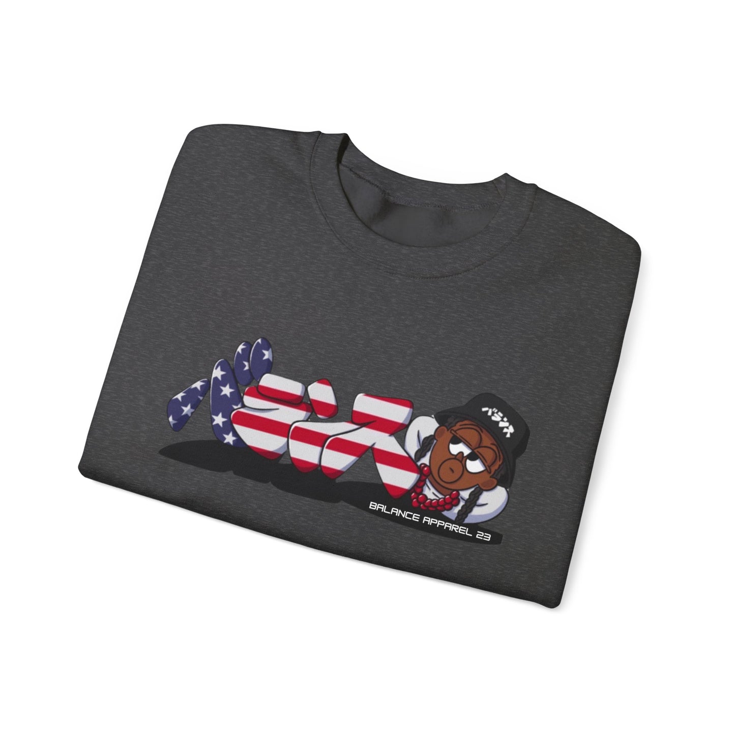 バラちゃん Unisex Heavy Blend™ Crewneck Sweatshirt