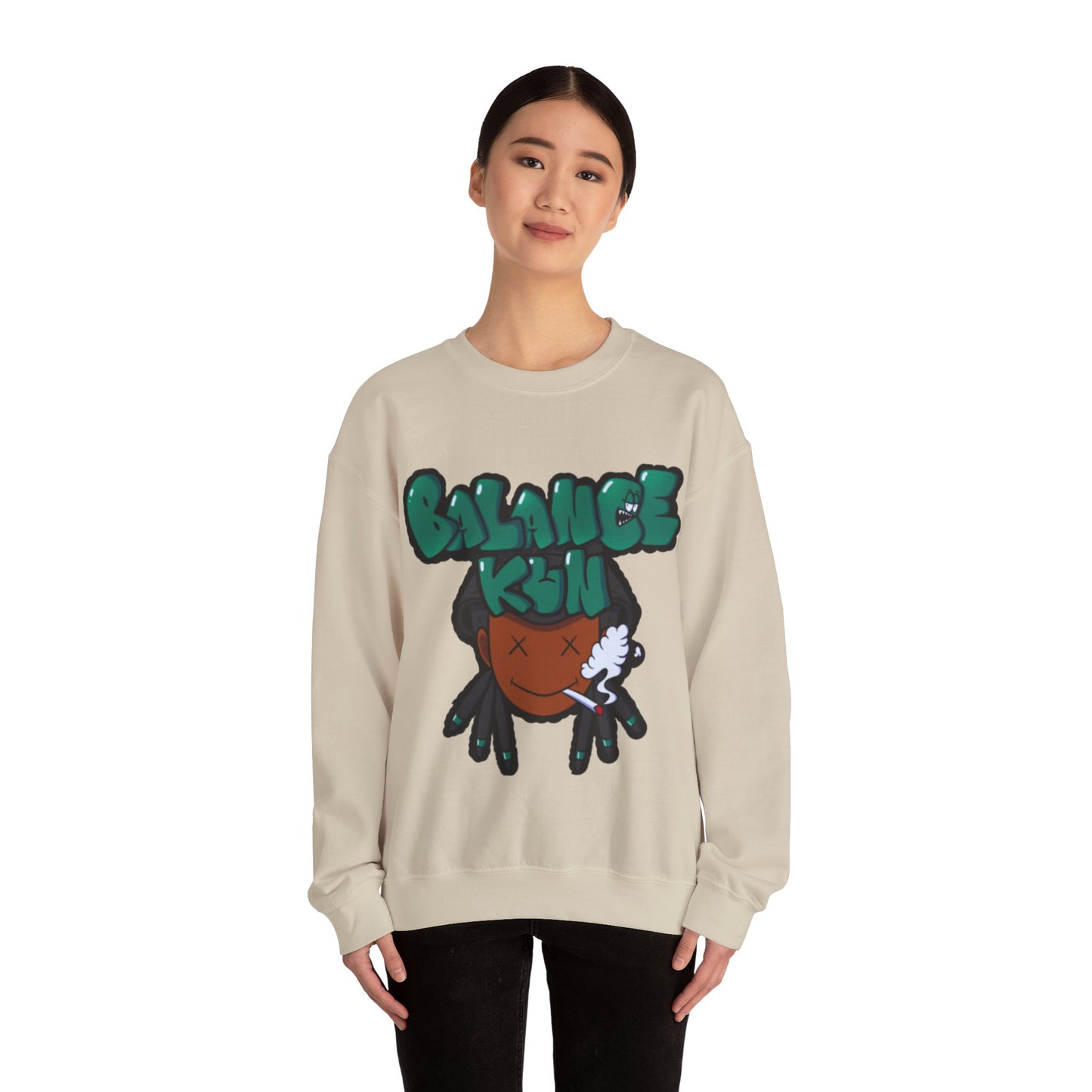 BALANCE KUN Unisex Heavy Blend™ Crewneck Sweatshirt