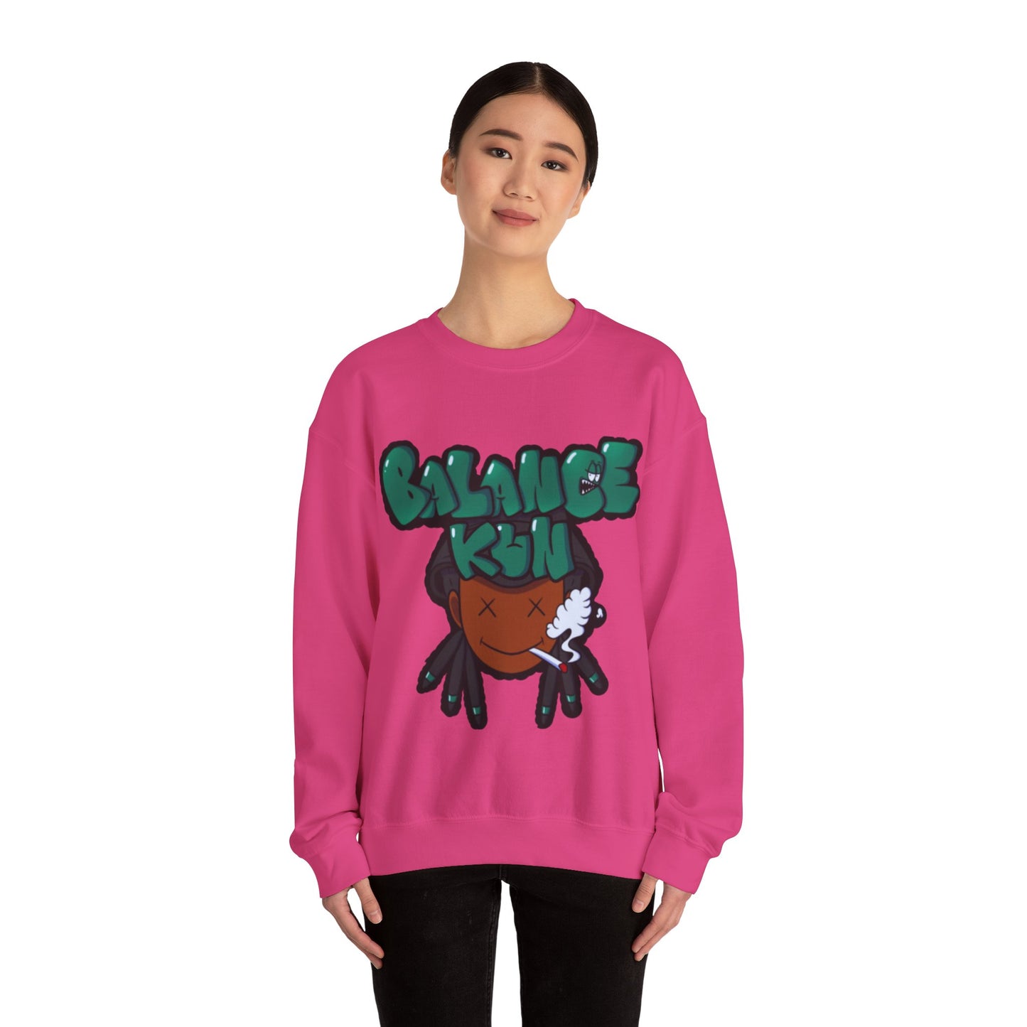 BALANCE KUN Unisex Heavy Blend™ Crewneck Sweatshirt